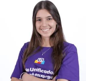 Angélica de Andrade, ex-aluna do Unificado